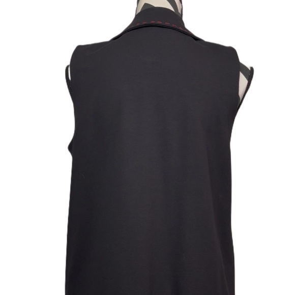 Alain Murati Artsy Bling Open Front Sleeveless Vest Gilet - Picture 6 of 11